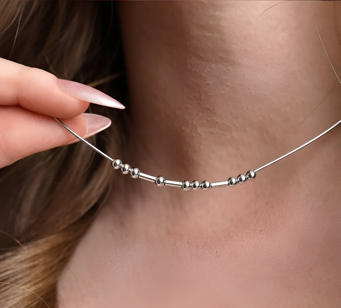 morse code neckpiece