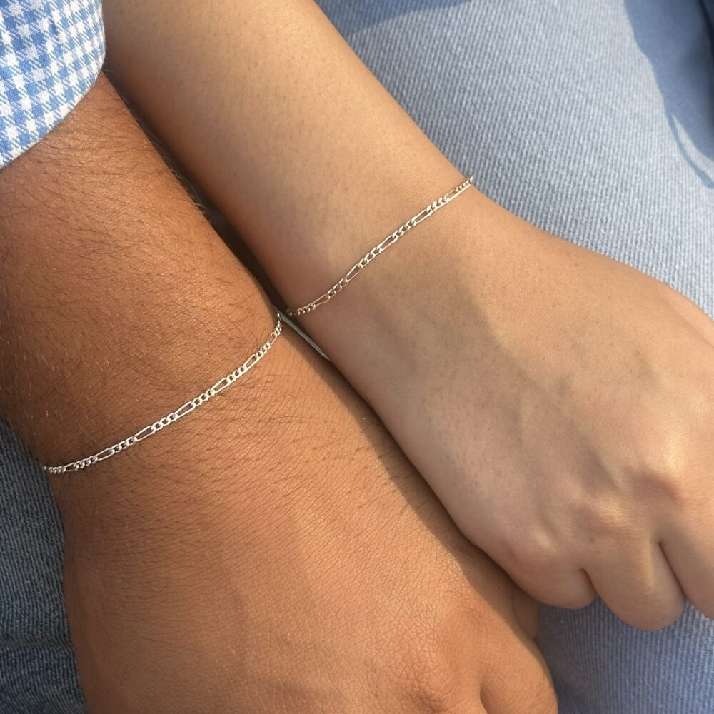 Mini Figaro Twinning Bracelet