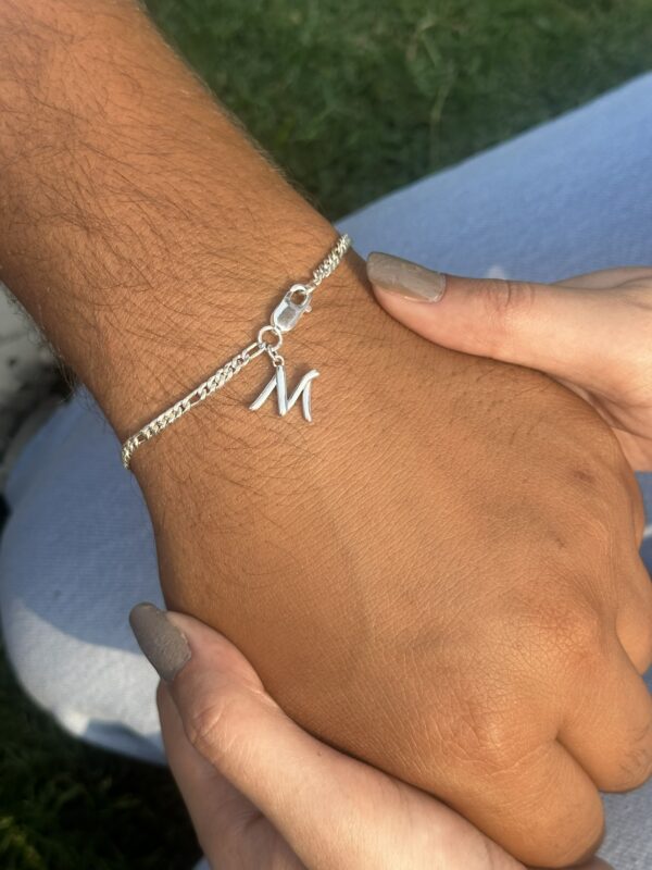 M Initial Bracelet - Image 9