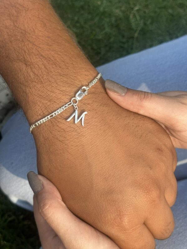 M Initial Bracelet - Image 4