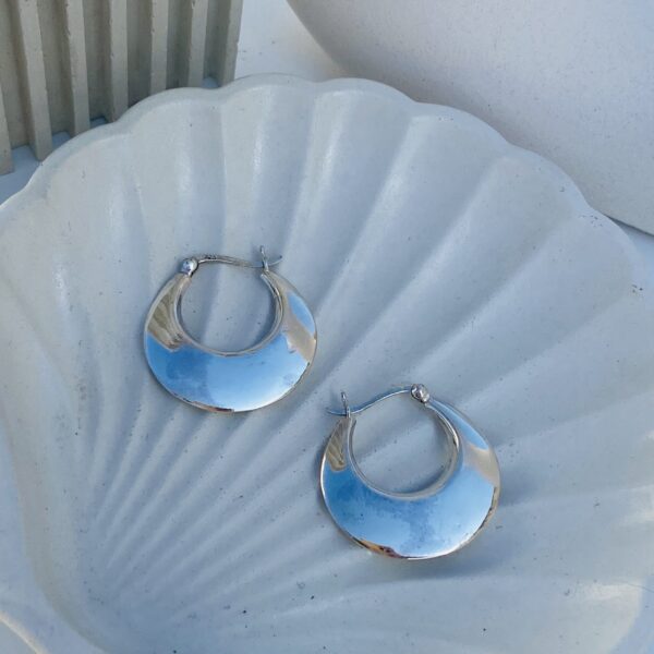 Round Flat Hoops - Image 2