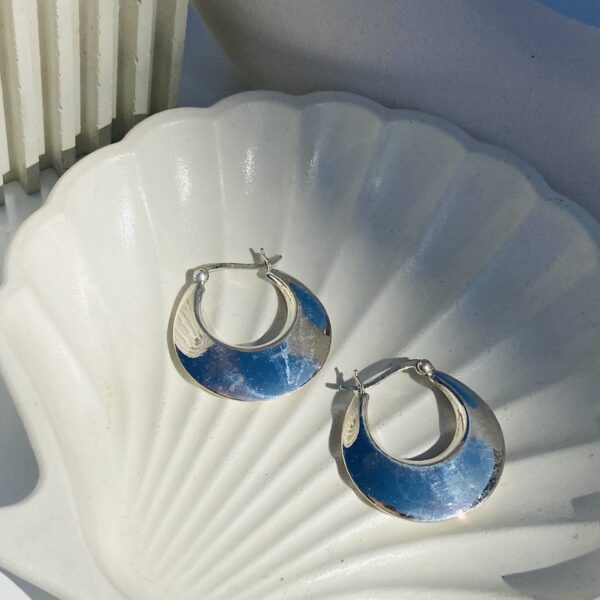 Round Flat Hoops - Image 3