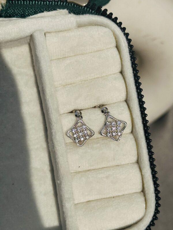 Square Helix Earrings - Image 2