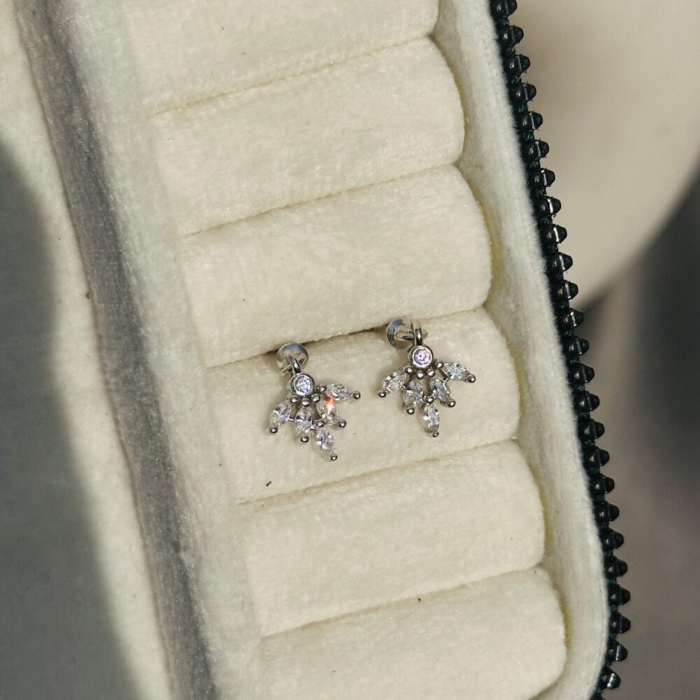 Helix Leaf Earrings