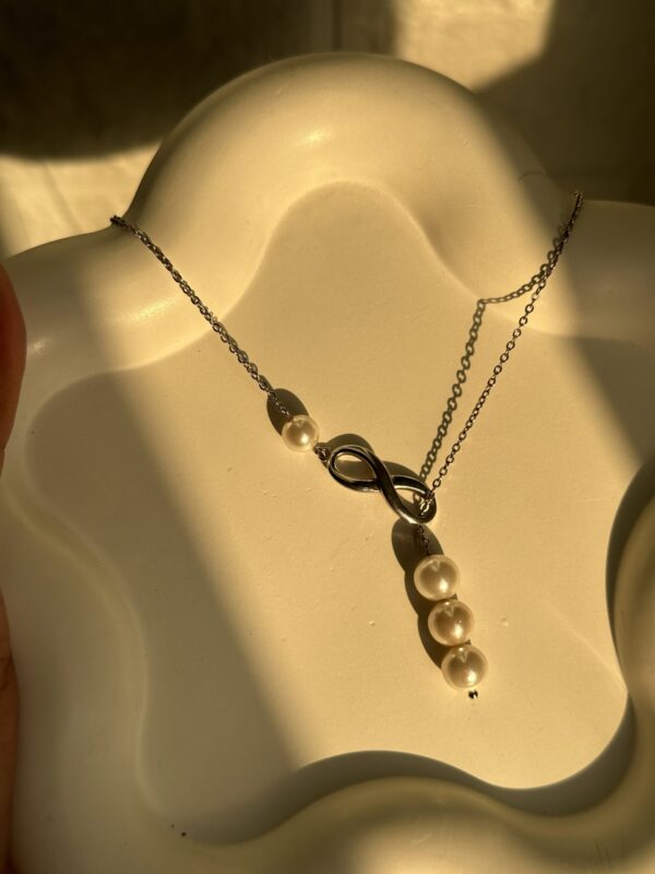 Pearl Infinity Neckpiece