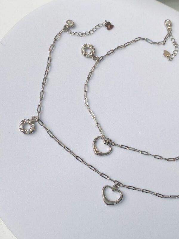 Heart Shaped Anklet - Image 3