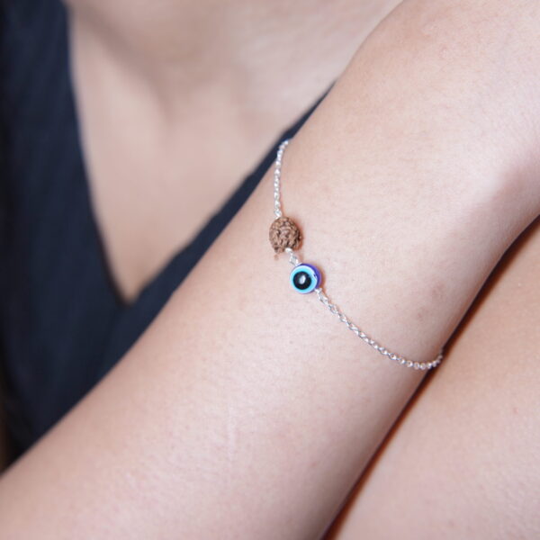 Rudra & Evil Eye Bracelet