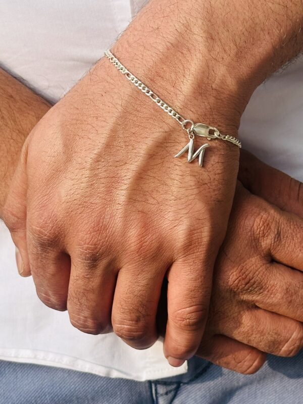 M Initial Bracelet - Image 6