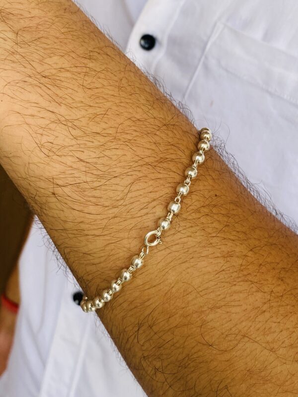 Ball Chain Bracelet 3mm - Image 3