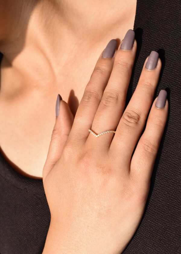 Sparkle Wave Ring - Image 4