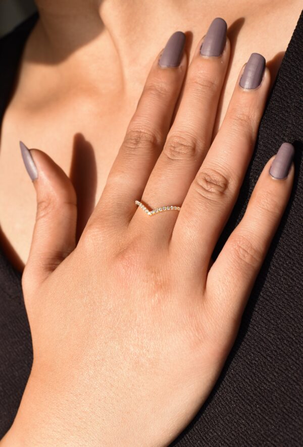 Sparkle Wave Ring - Image 3