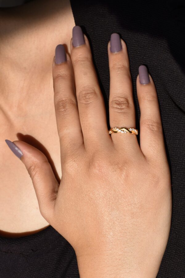Woven Waves Ring - Image 3