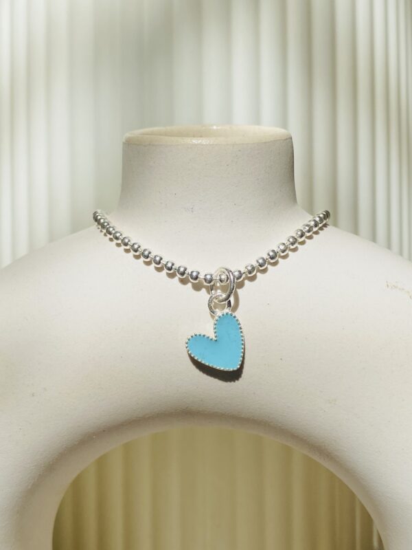 Blue Bliss Heart Bracelet - Image 2