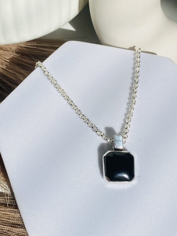 Black Onyx Locket - Image 4