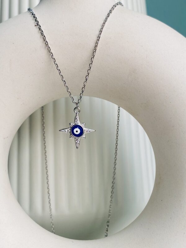 Sparkle Evil Eye Neckpiece