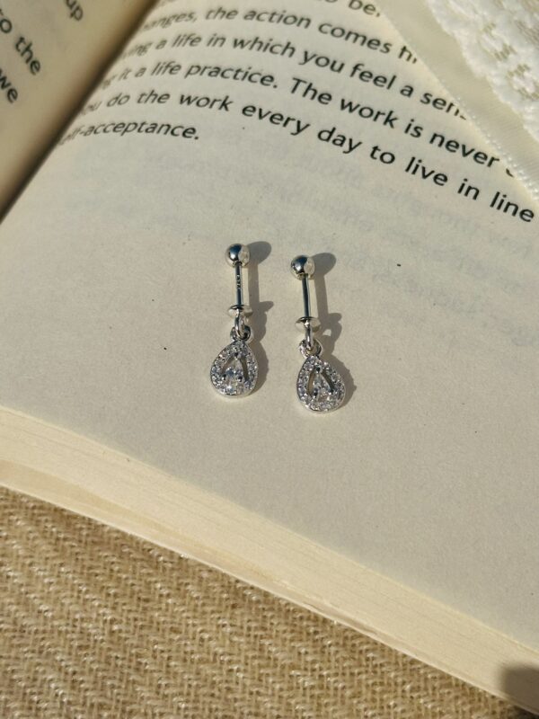 Helix Drop Shape Earrings
