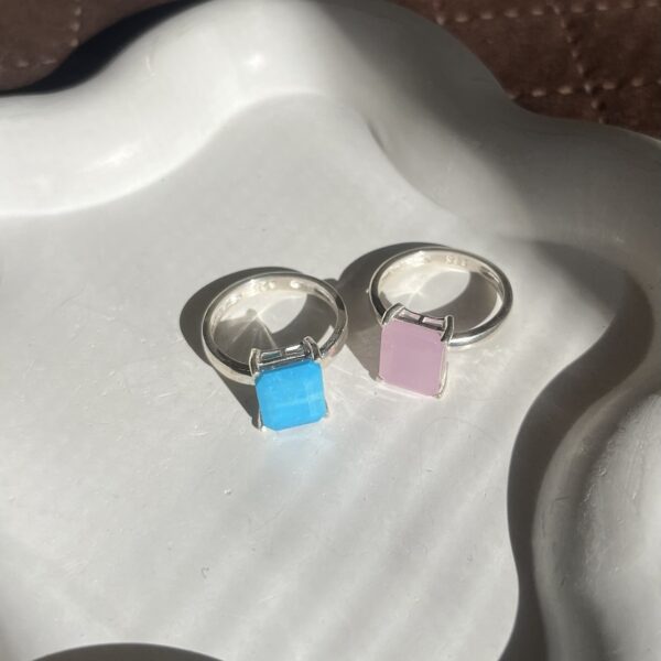 Turquoise crest ring - Image 4