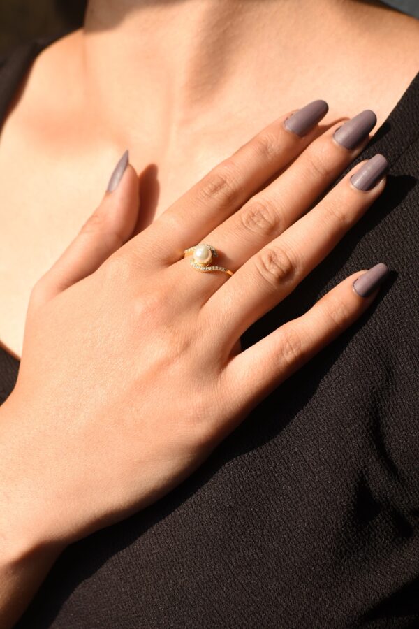 Aurora Pearl Ring - Image 2