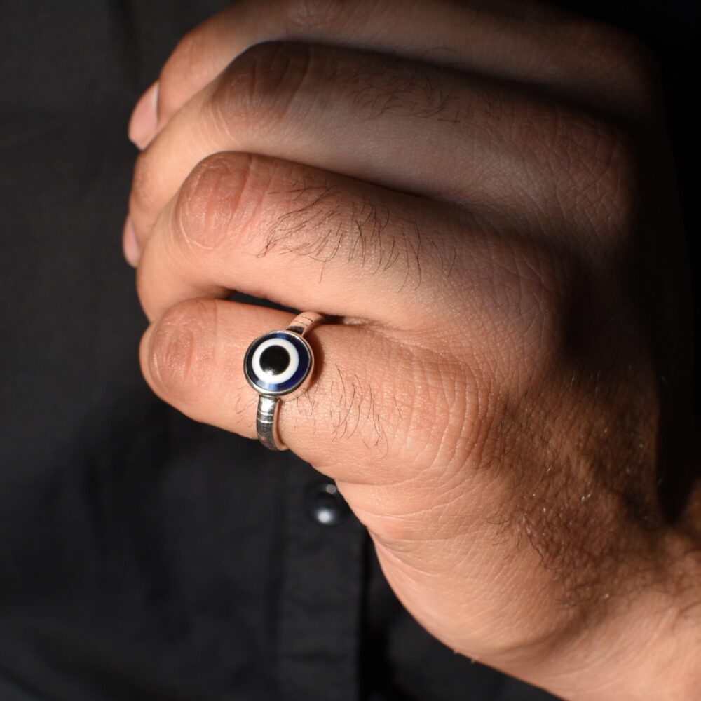 Evil eye bold ring
