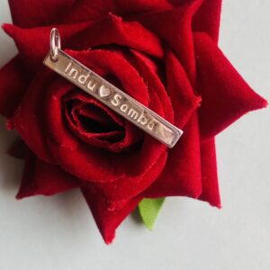 Personalized name bar locket - Image 6