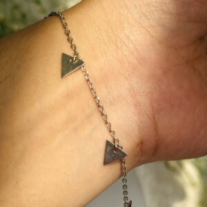 Triangle Charm Bracelet