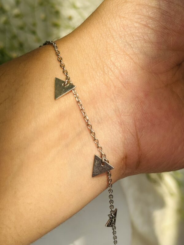 Triangle Charm Bracelet