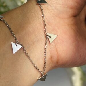 Triangle Charm Bracelet - Image 2