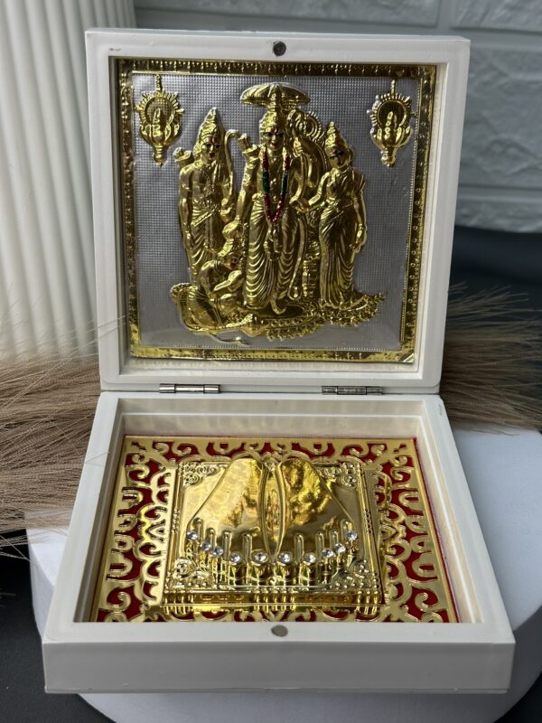 Lakshmi Ganesh Golden Paduka