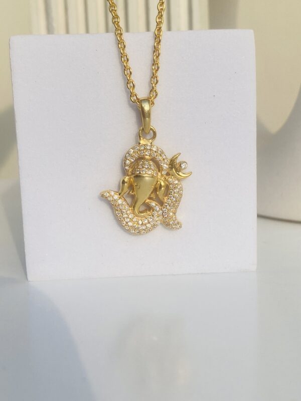 Ganesh Om Blessing Locket - Image 2
