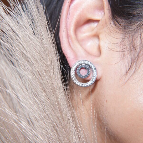 Pandora 2 in 1 Earrings - Image 3