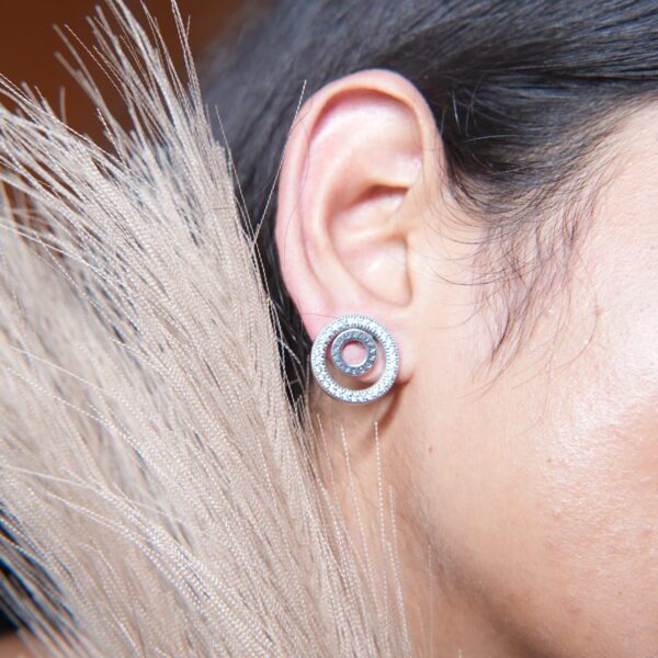 Pandora 2 in 1 Earrings - Image 2