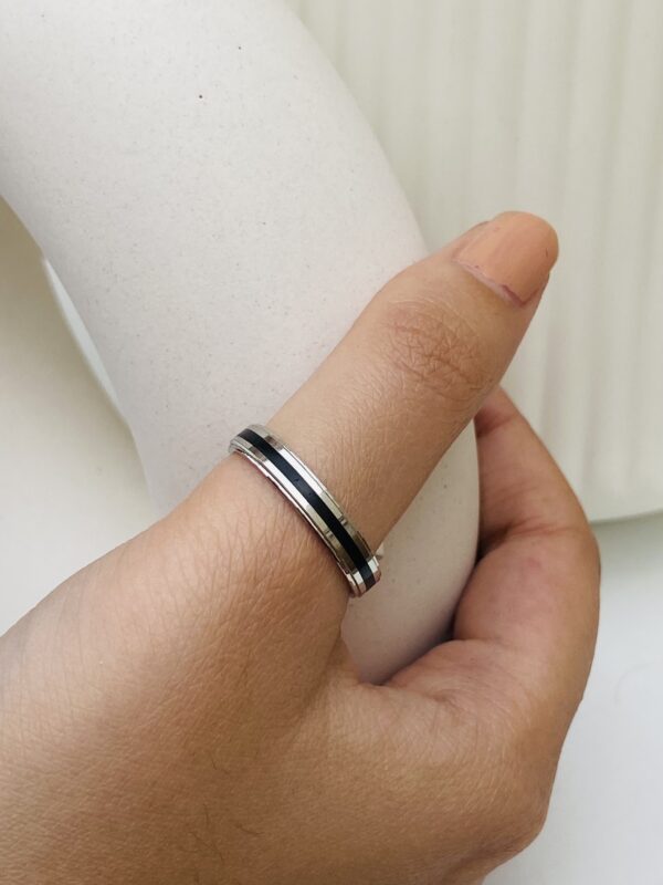 Black Enamel Band