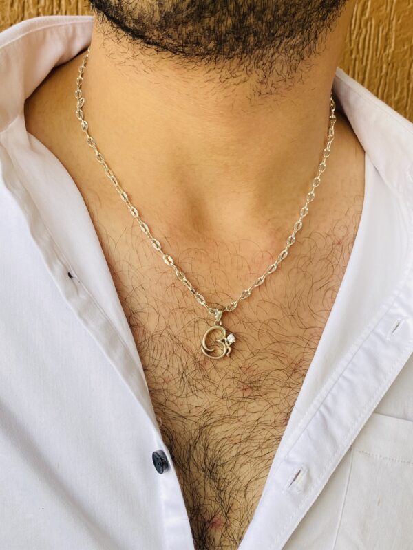 Divine OM Small Chain Locket - Image 2