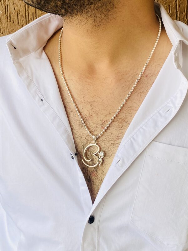 Divine Om Ball Chain Locket - Image 2