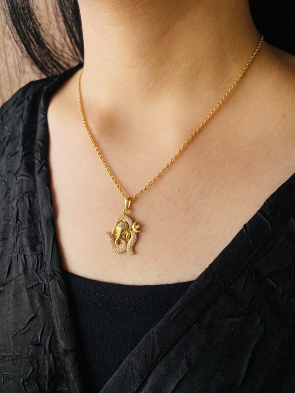 Ganesh Om Blessing Locket - Image 5