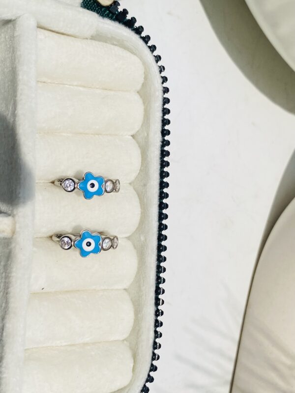 Evil Eye Hoops