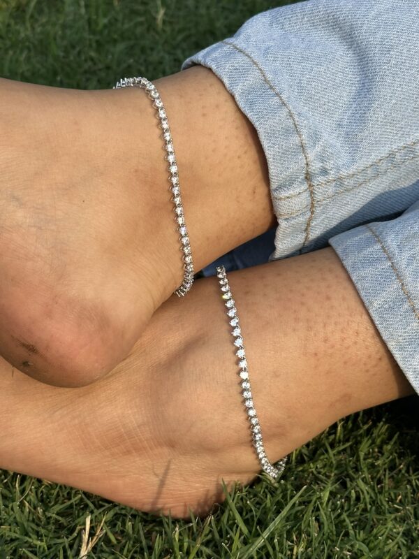 Solitaire Anklets
