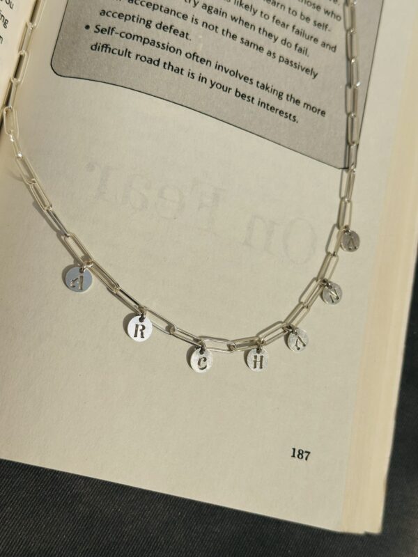 Personalized Name Charms Necklace - Image 3