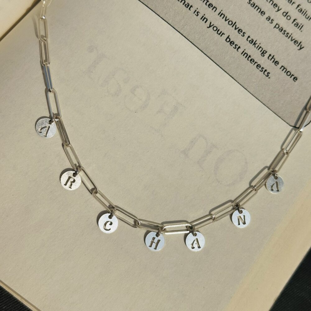 Personalized Name Charms Necklace