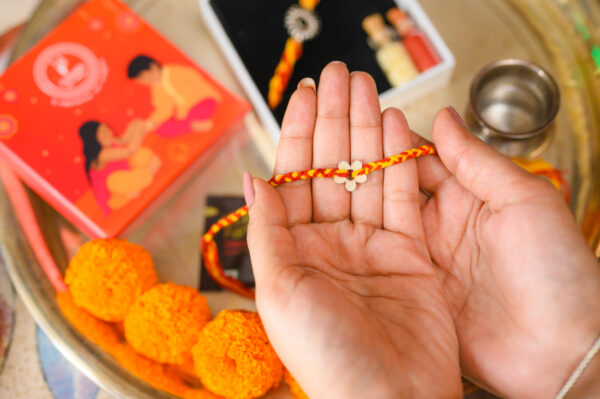 Tiny Bloom Rakhi - Image 3