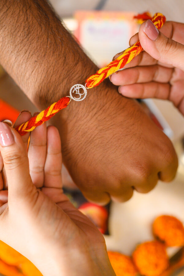 Om Glow Rakhi