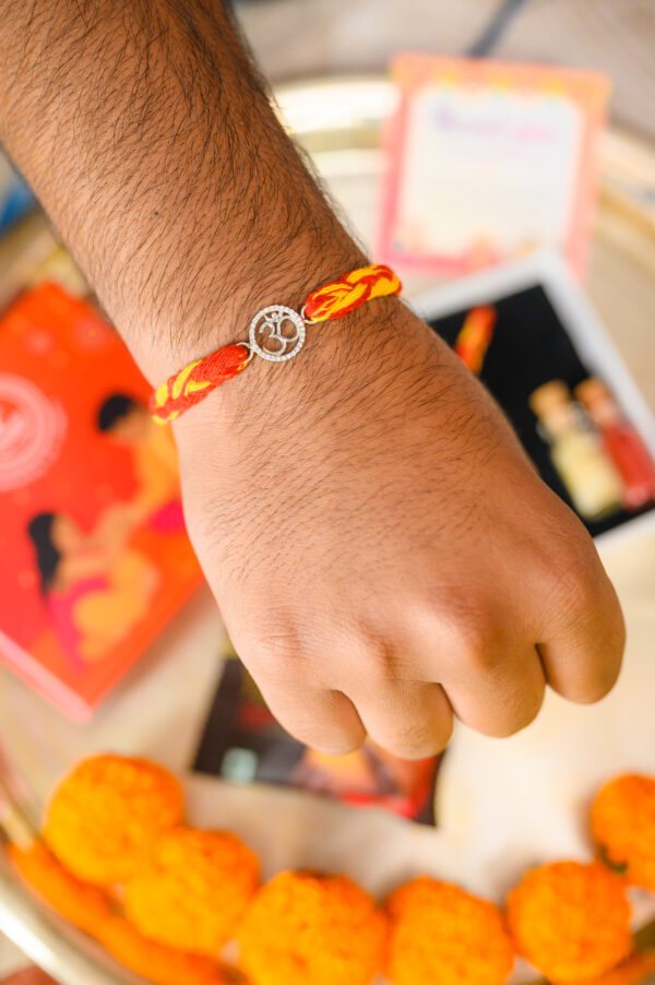 Om Glow Rakhi - Image 2