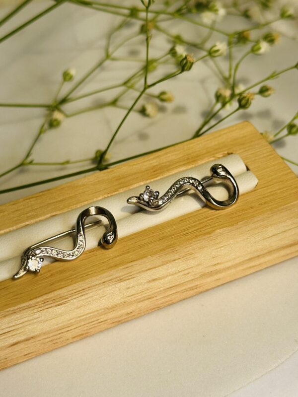 Serpent Ear Cuffs