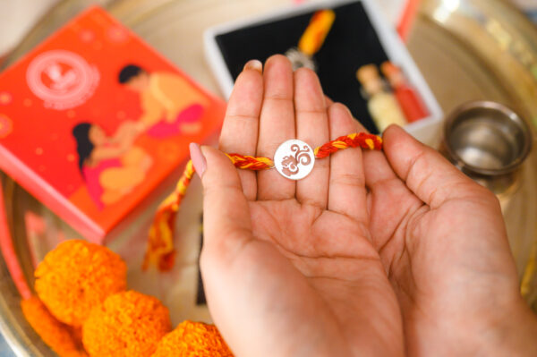 Aquarius Zodiac Rakhi - Image 3
